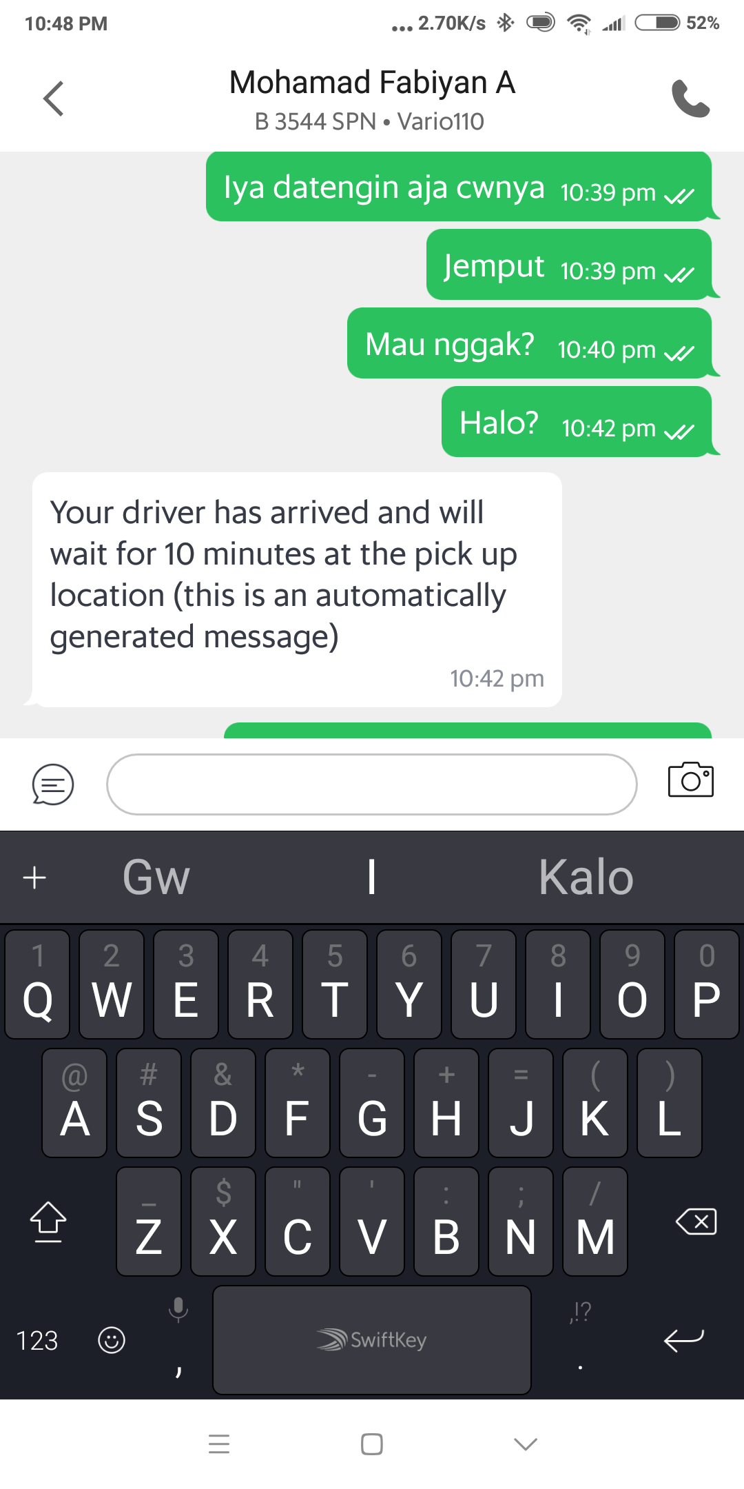 Pengemudi Gojek dan Grab (dan uber) sering tidak mau ambil penumpang