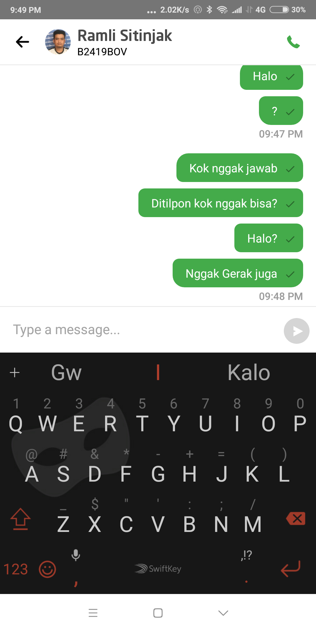 Pengemudi Gojek dan Grab (dan uber) sering tidak mau ambil penumpang