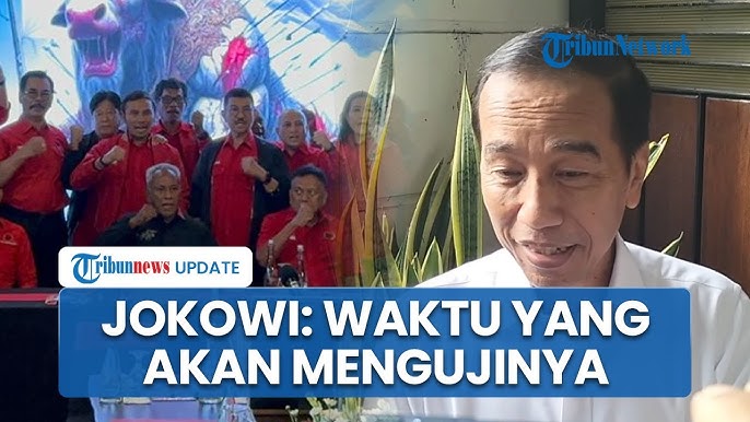 Dipecat PDI-P, Jokowi: Saya Menghormati, Waktu yang Mengujinya