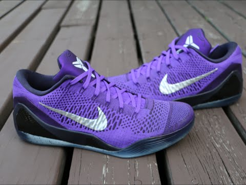 Terjual Dijual Sepatu Basket Kobe 9 Ix Elite Moonwalker Original Ori Like New Size 9 Us Ungu Kaskus