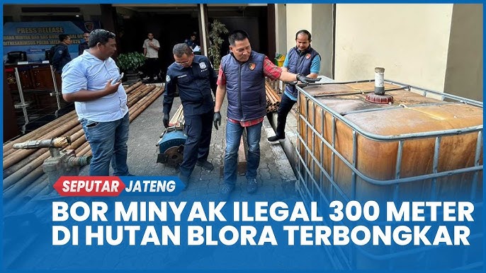 Polda Jateng Bongkar Pengeboran Minyak Ilegal, Tiga Tersangka Diamankan