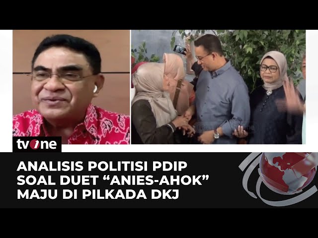 Hubungan Anies-PKS Kritis di Pilkada Jakarta 2024, PDIP Mau Dukung Syaratnya Ahok