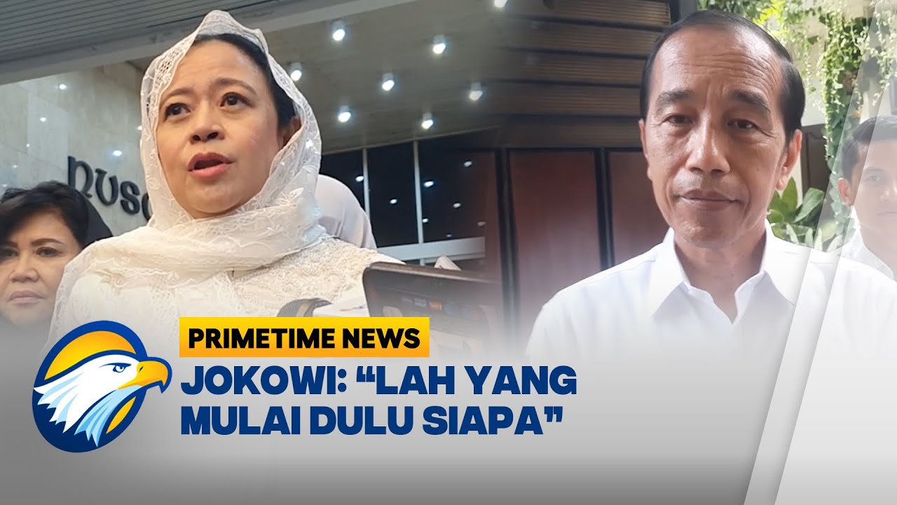 Jokowi soal Puan Minta Sudahi Panas: Yang Mulai Dulu Siapa?