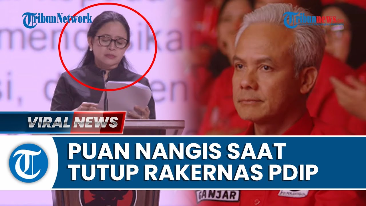 Puan Nangis di Rakernas PDIP, Relawan Jokowi: Tak Ada Manfaatnya Buat Bangsa