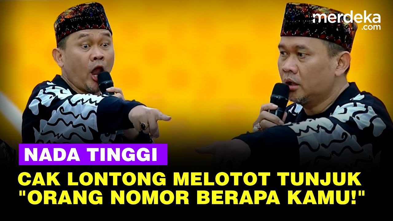Viral Cak Lontong Emosi &amp; Sebut 'Wong Ndeso' Saat Kampanye Ganjar, Netizen: Rasis