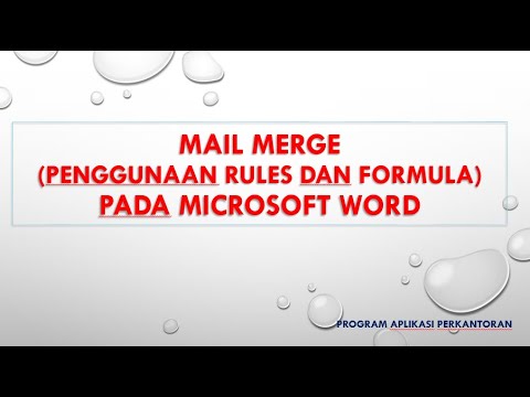 Mail Merge Adalah? Berikut Fungsi Dan Manfaatnya