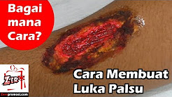 Ternyata begini cara membuat luka palsu, sangat mudah!