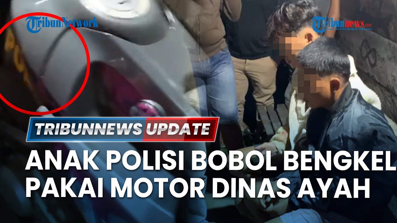 Anak Polisi di Jambi Bawa Motor Dinas Ayah Buat Maling, Kepergok Warga saat Beraksi
