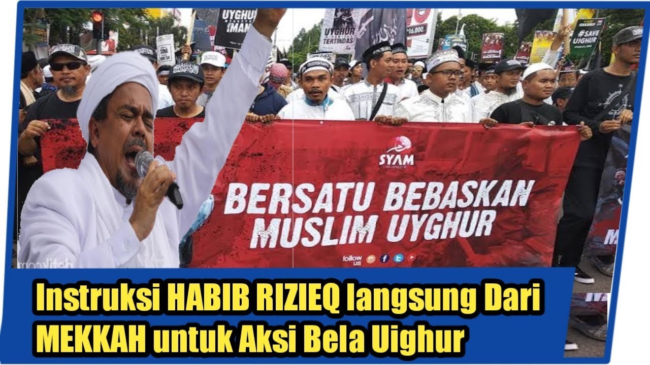 Habib Rizieq: Mana Mungkin Rezim Anti Islam Mau Bela Uighur