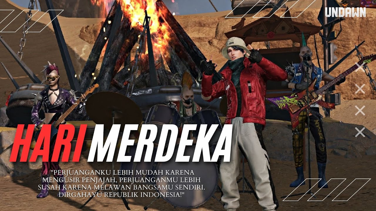 Event Merdeka di Undawn: Dapatkan Kode Redeem Spesial &#91;Kompetisi Undawn&#93;