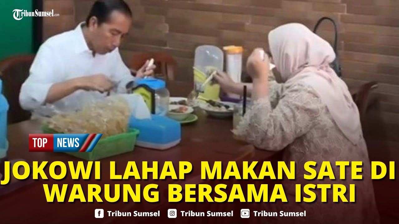 Usai Dipecat PDI-P, Jokowi Pamer Main Bareng Cucu hingga Makan Sate