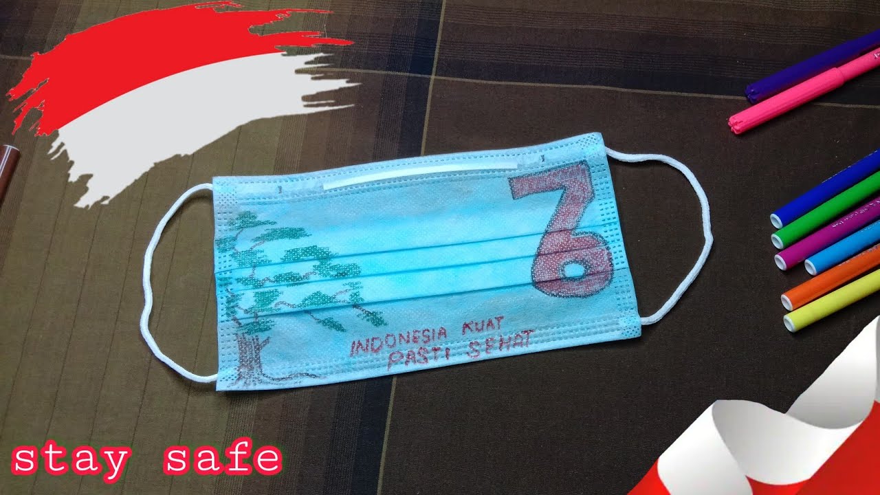 Warga Jambi Berlomba Kreasi Masker Saat Meriahkan HUT Republik Indonesia