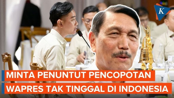 Luhut ke Pihak yang Minta Wapres Gibran Dicopot: Kau Jangan Tinggal di Indonesia!