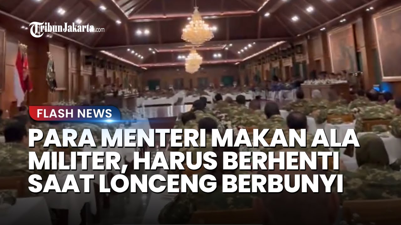 Para Menteri Makan ala Taruna, Mulai-Selesai Ditandai Lonceng dari Prabowo