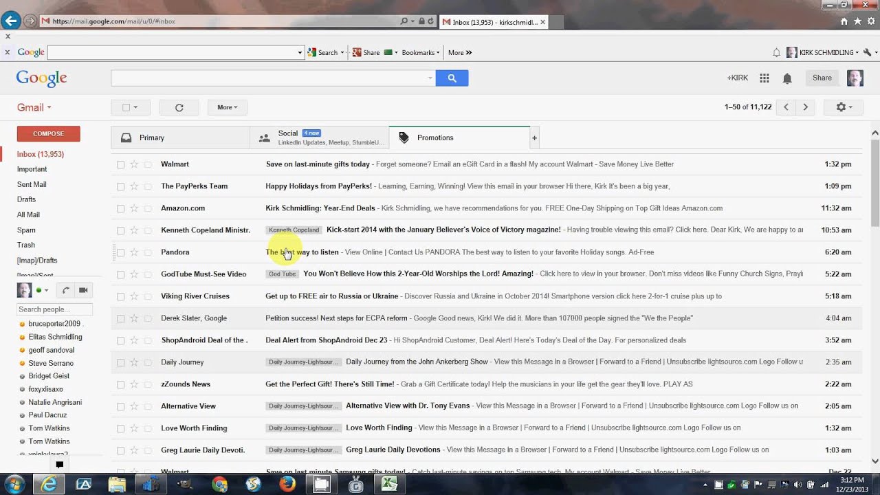 my gmail inbox mail login