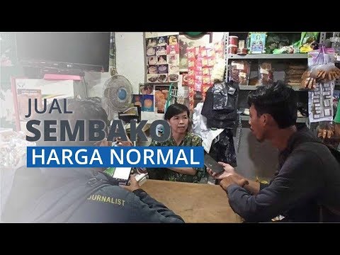Viral Pedagang di Teluk Gong Larang Pembeli Kaya Borong Sembako karena Corona