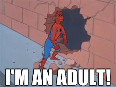 MEME FILM KARTUN SPIDERMAN TAHUN 1960