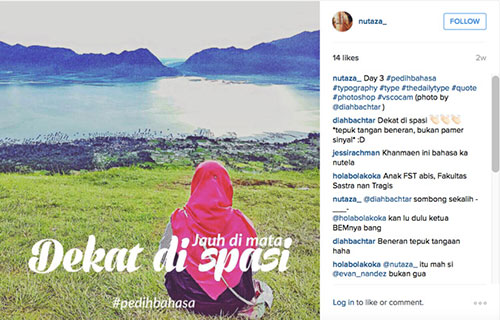 INILAH #PEDIHBAHASA, PLESETAN PERIBAHASA KEKINIAN YANG "MAKJLEB" BANGET!