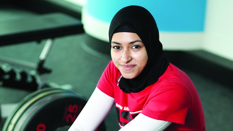 Amna Al Haddad, Sosok Wanita Berhijab yang Menginspirasi Nike