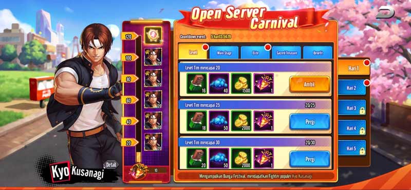 Masa Open Beta The King of Fighters AllStar Resmi Dimulai