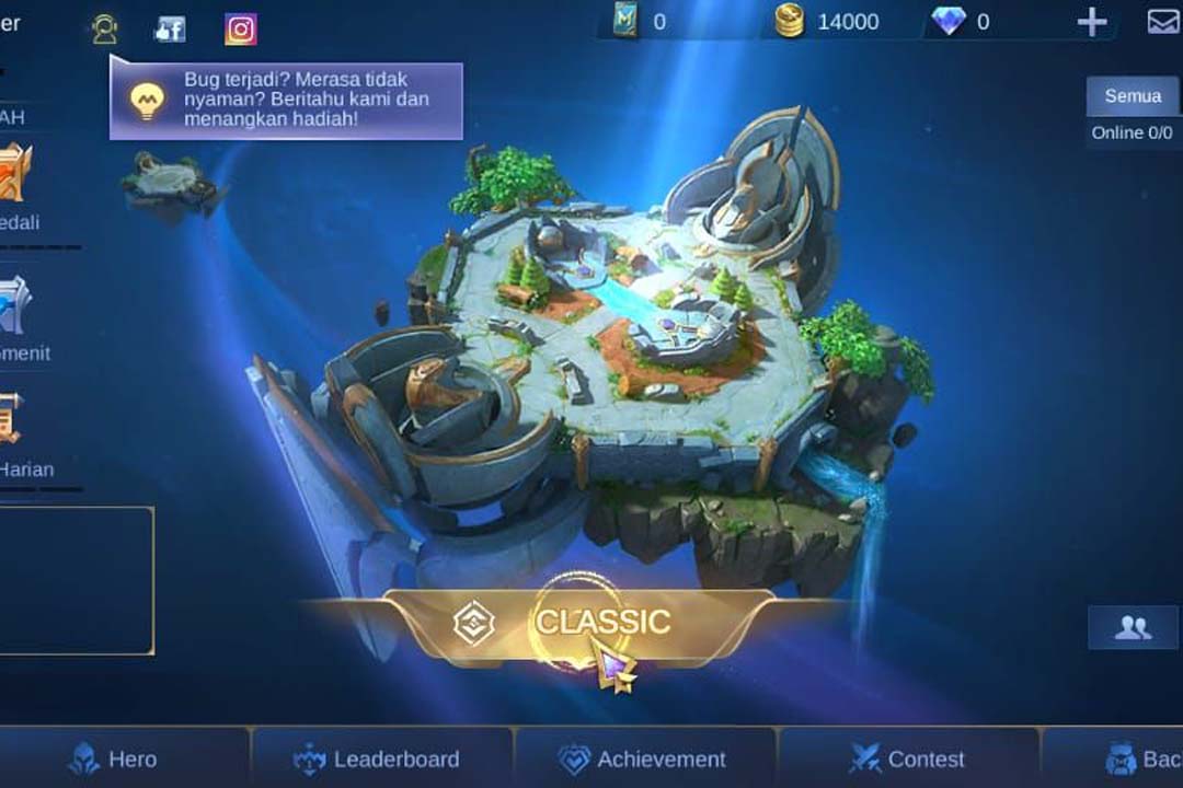 Cara Main Mobile Legends Sendiri