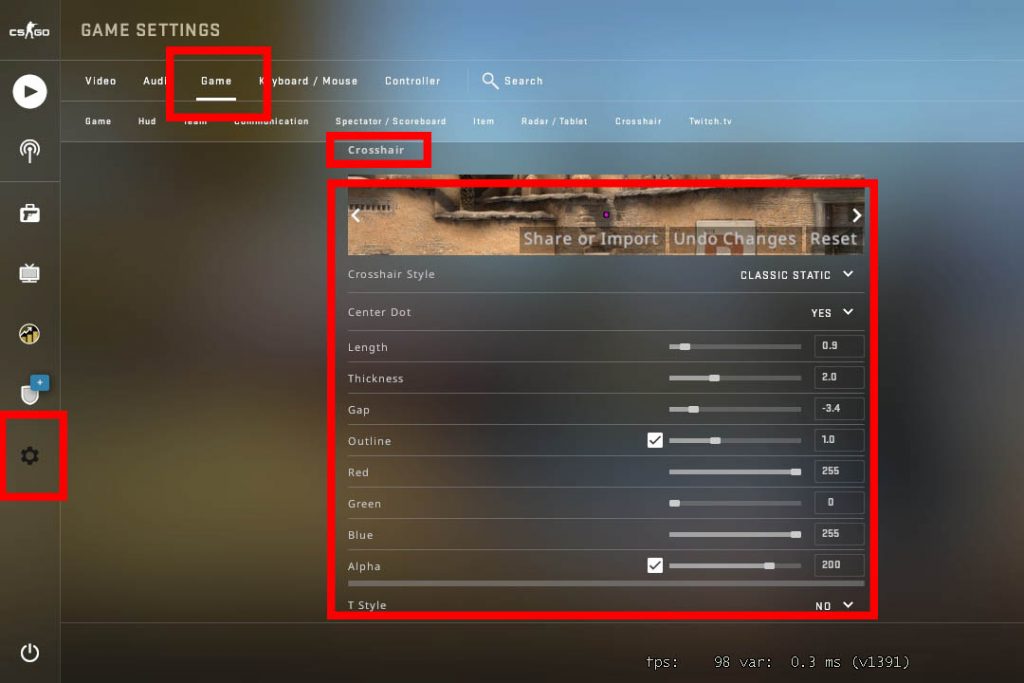 Cara Membuat Crosshair Sendiri di CS:GO