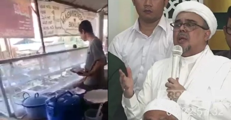 Rayakan Habib Rizieq Bebas, Warung Ini Gratiskan Makanan