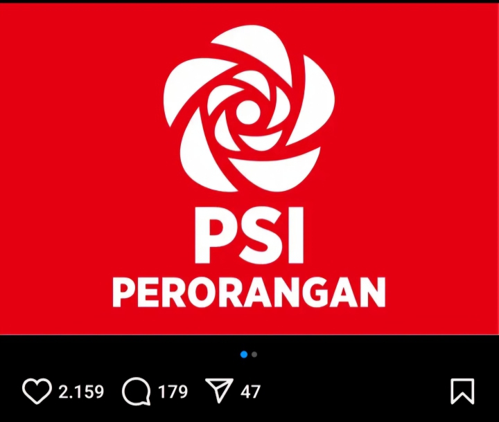 PSI Berubah Nama Jadi PSI Perorangan, Keinginan Jokowi?