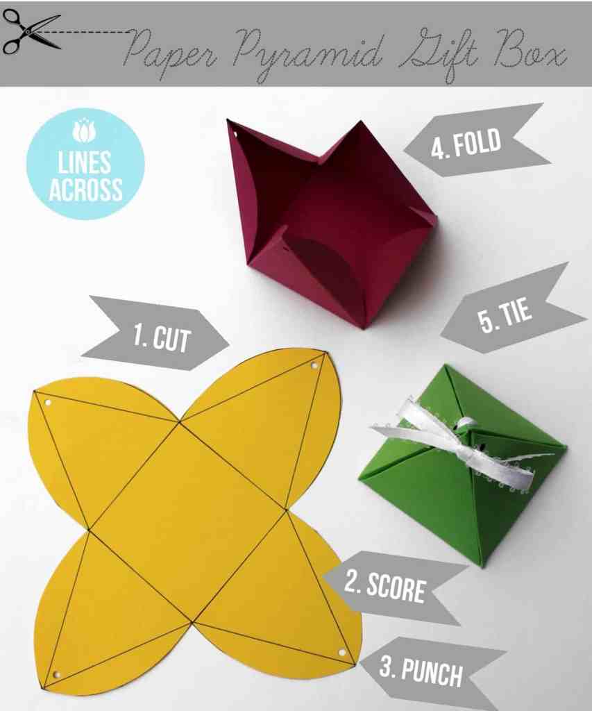 Cara membuat piramid 3 dimensi. Ide Diy Gift Box Yang Kece Abis Lovely Dan Spesial Di Hati Kaskus