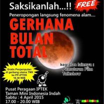 Infografis dan Penjelasan Gerhana Bulan Total 4 April 2015