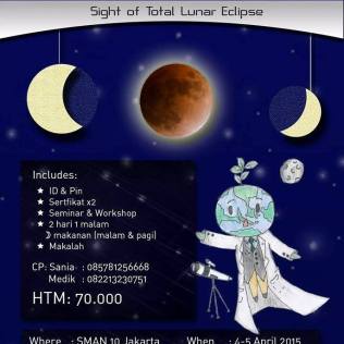 Infografis dan Penjelasan Gerhana Bulan Total 4 April 2015