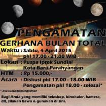 Infografis dan Penjelasan Gerhana Bulan Total 4 April 2015