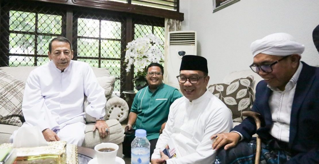 Temui Habib Luthfi, Ridwan Kamil Berharap Ulama Ikut Yakinkan Warga Jakarta Pilih