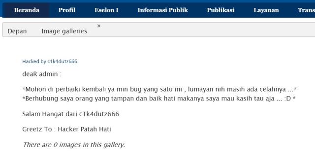 Website Kementerian Keuangan RI Diretas Hacker