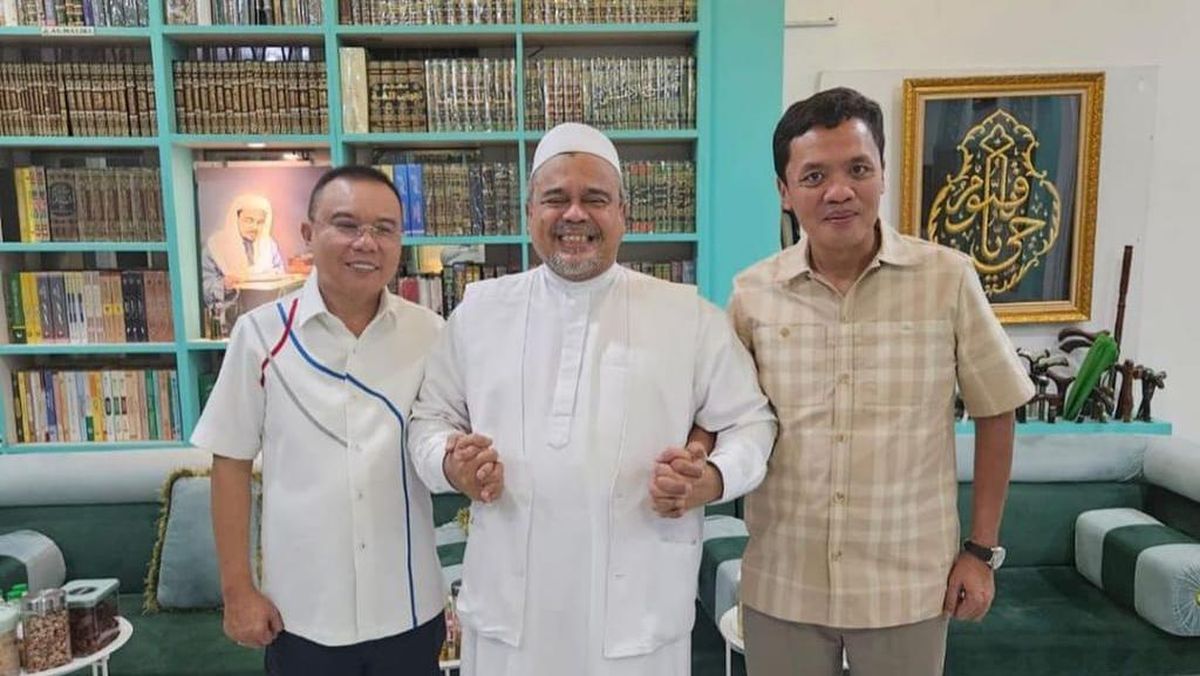 Ketua Harian DPP Partai Gerindra Sufmi Dasco Ahmad Bertemu Habib Rizieq Shihab