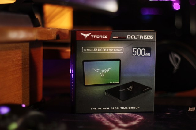 T-Force Delta Max SSD Review : RGB Lighting Yang Lebih Berkelas