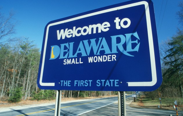 Negara bagian pertama, Delaware.