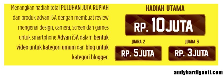 Parah! 'ADVAN' Diduga Bikin Lomba Blog Abal-Abal!!!