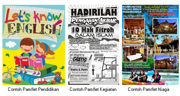 Jasa Desain Pamflet Online Terbaik di Kota Medan