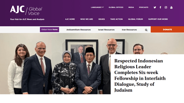 Imam Masjid Istiqlal Pernah Belajar Agama Yahudi di AS, Penyelenggaranya Pro-Israel