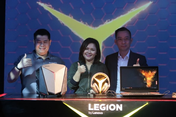 Lenovo Umumkan Ketersediaan Legion Y720 dan Legion Y720 Cube di Indonesia