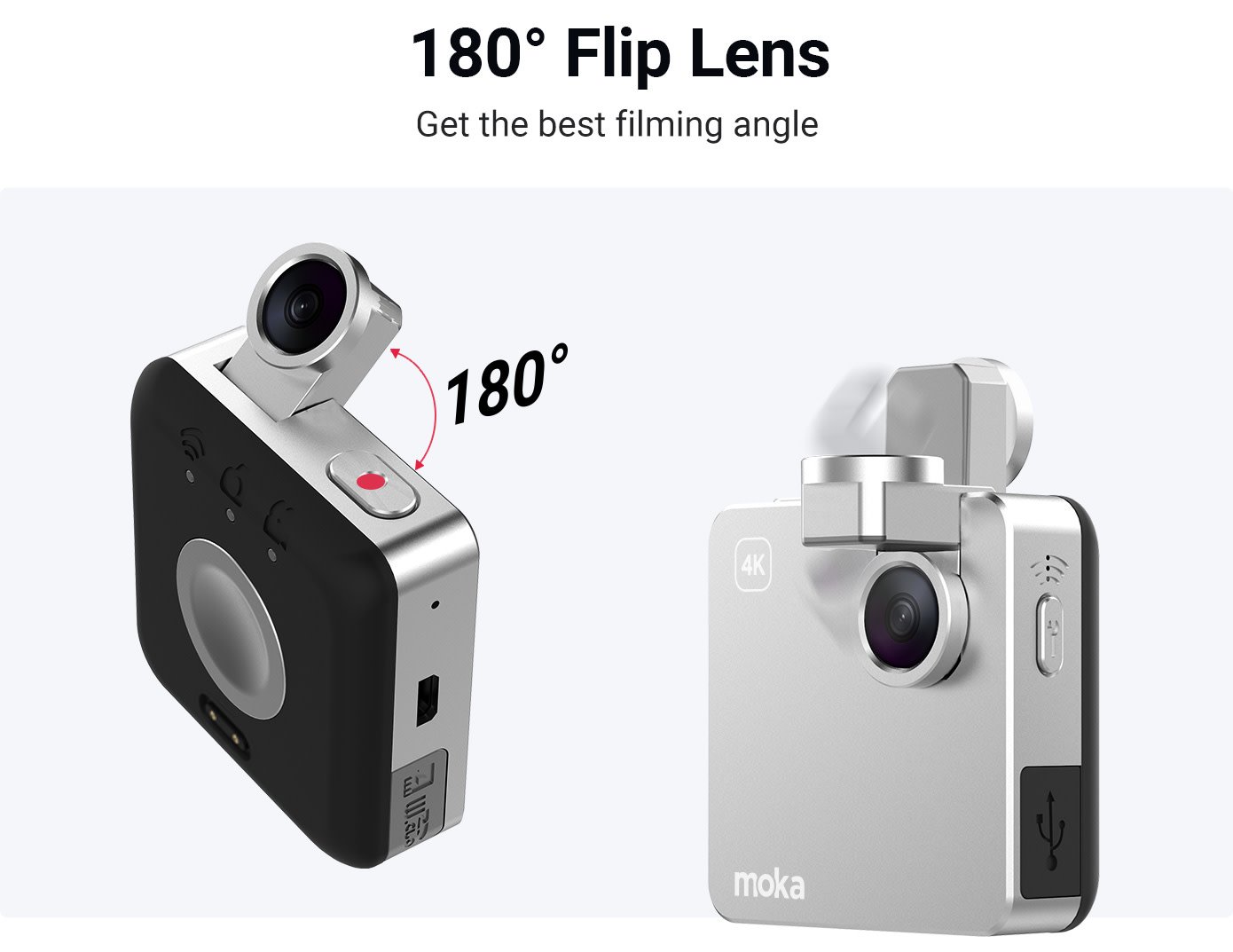 Kamera Aksi 4K Terkecil di Dunia Dari Mokacam Snap