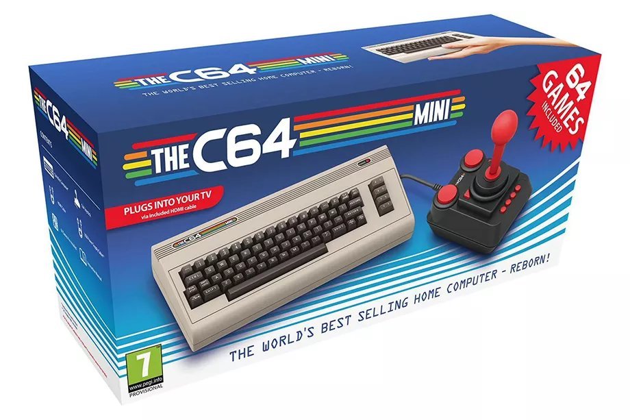 THEC64 Mini: Konsol Gaming Bergaya Komputer Retro Commodore 64