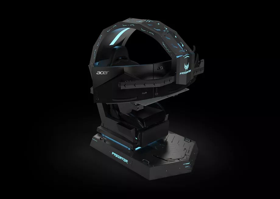 Acer Predator Thronos: Kursi Gaming Canggih yang Bisa Dipasang 3 Monitor Sekaligus
