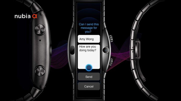 Nubia Alpha: Jam Tangan Pintar dengan Layar OLED Fleksibel