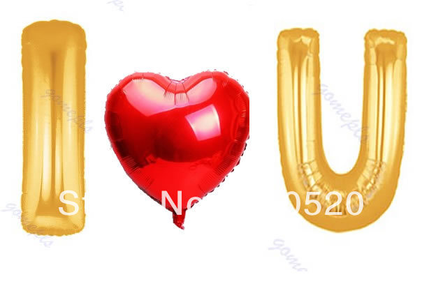 Balloon (balon) foil alphabet (huruf) A-Z utk birthday,wedding,etc. Reseller Welcome!