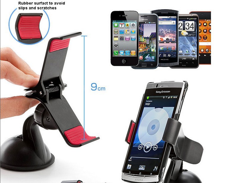 Jual 360 Degree Rotating Bracket Holder Stand Universal for Phone, GPS, tablet