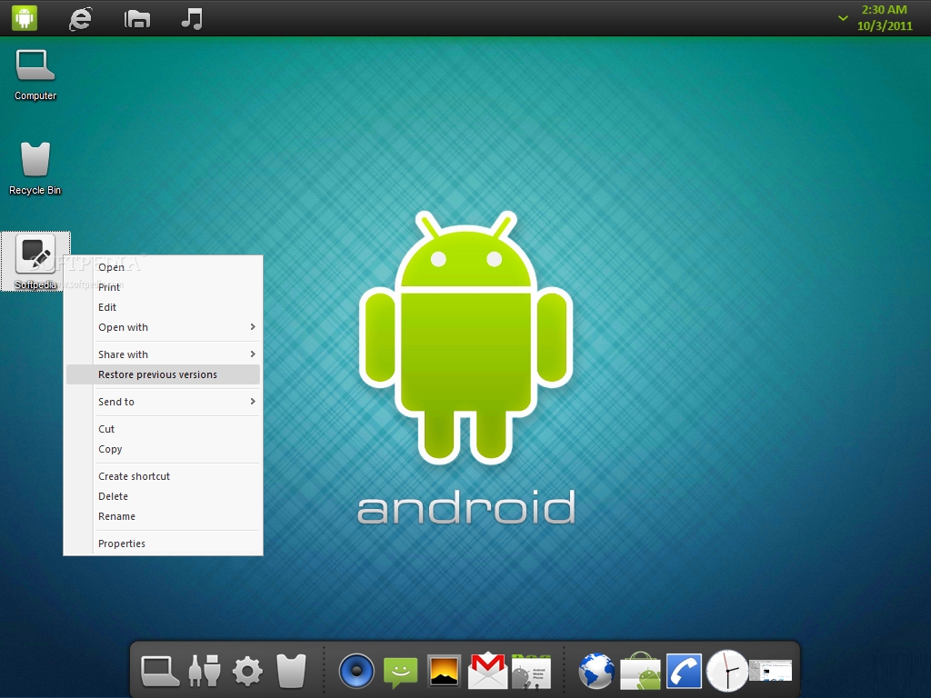 &#91;share&#93; Android, Windows 8, Ubuntu dan Mac Os Skin Pack For Windows 7