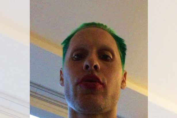 PENAMPAKAN JARED LETO SHOOTING SEBAGAI THE JOKER DI SUICIDE SQUAD