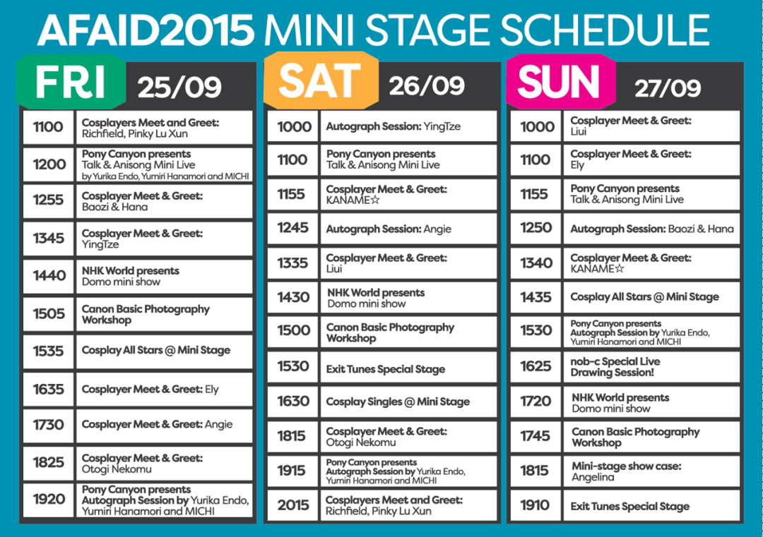 &#91;EVENT &amp; FR&#93; AFAID 2015 - 25,26,27 SEPTEMBER 2015 @ JI EXPO JAKARTA